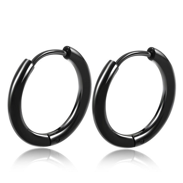 Pendientes Mila — Aros Finos de Acero