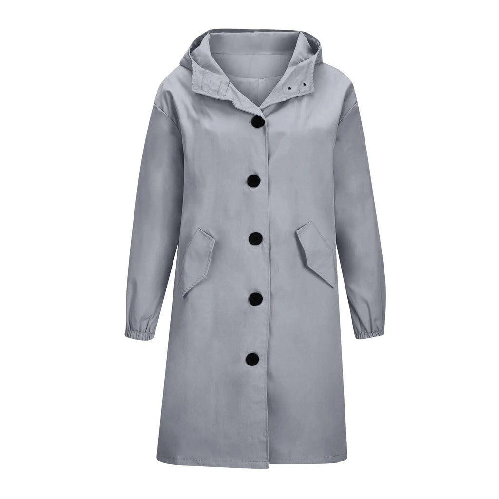 Gabardina Sienna — Larga con Capucha