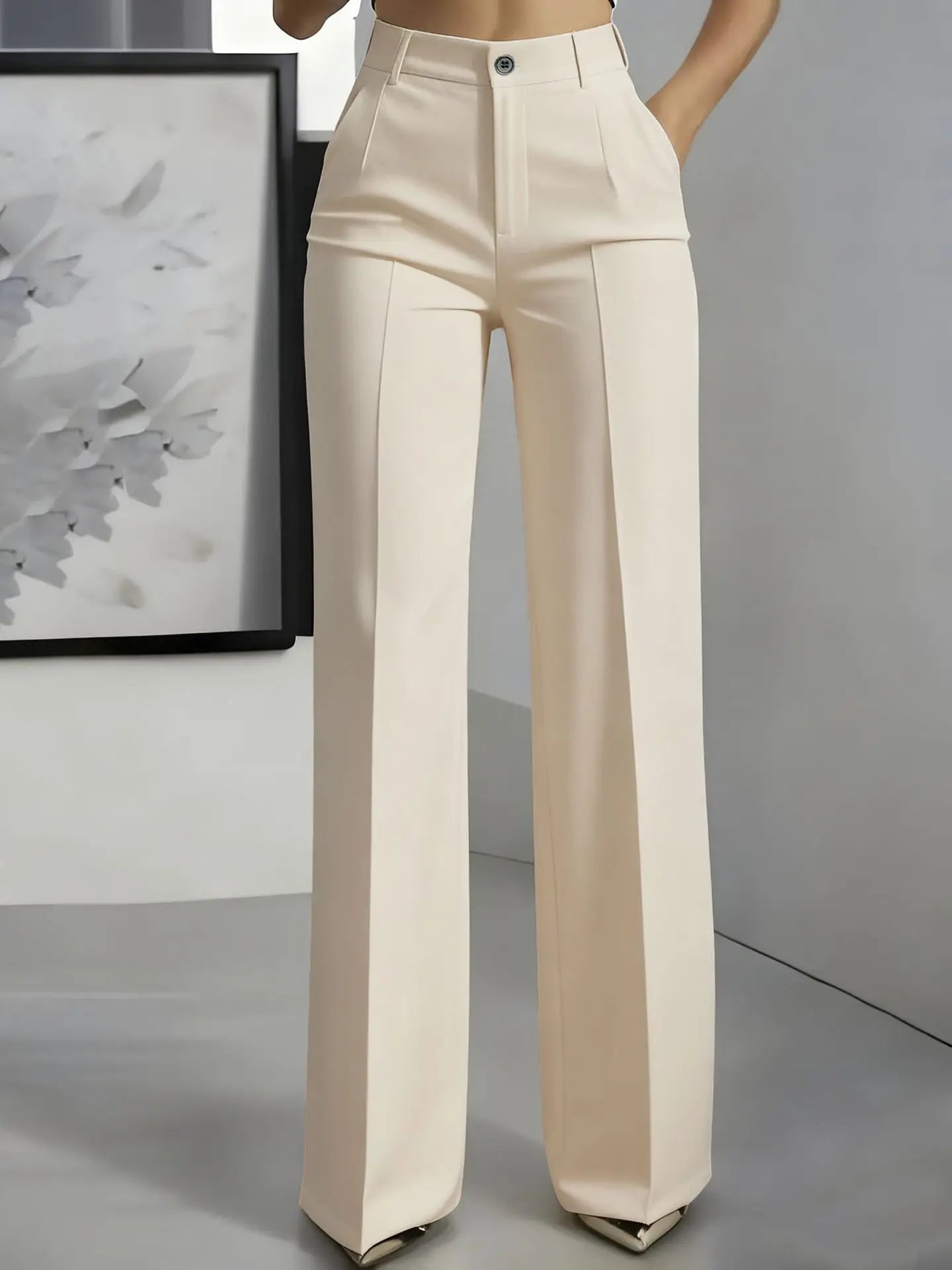 Pantalón Olivia — Recto de Talle Alto