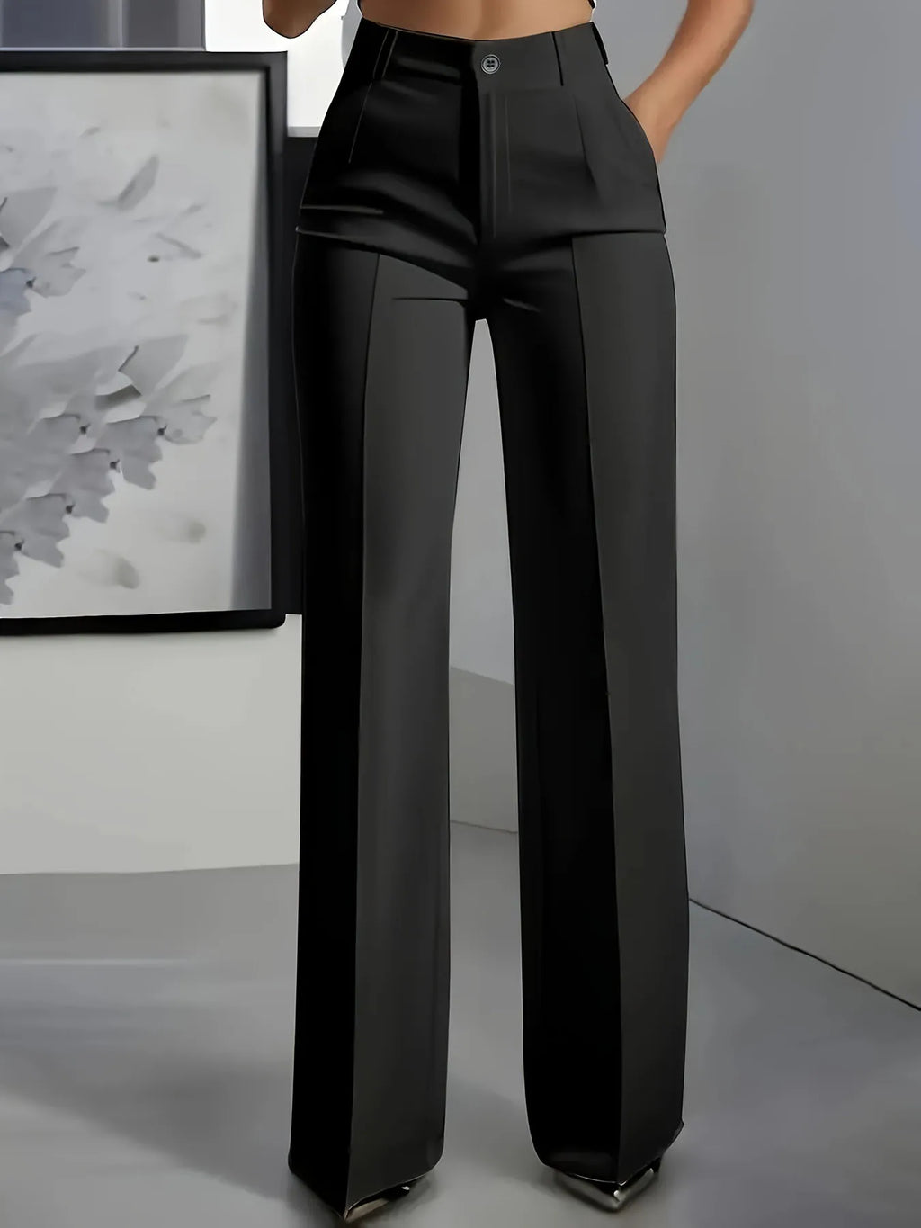 Pantalón Olivia — Recto de Talle Alto