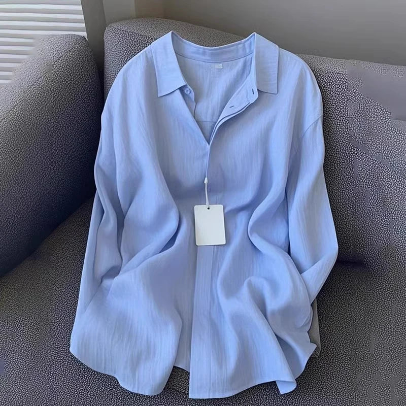 Camisa Amélie — Lino Ligero de Corte Francés