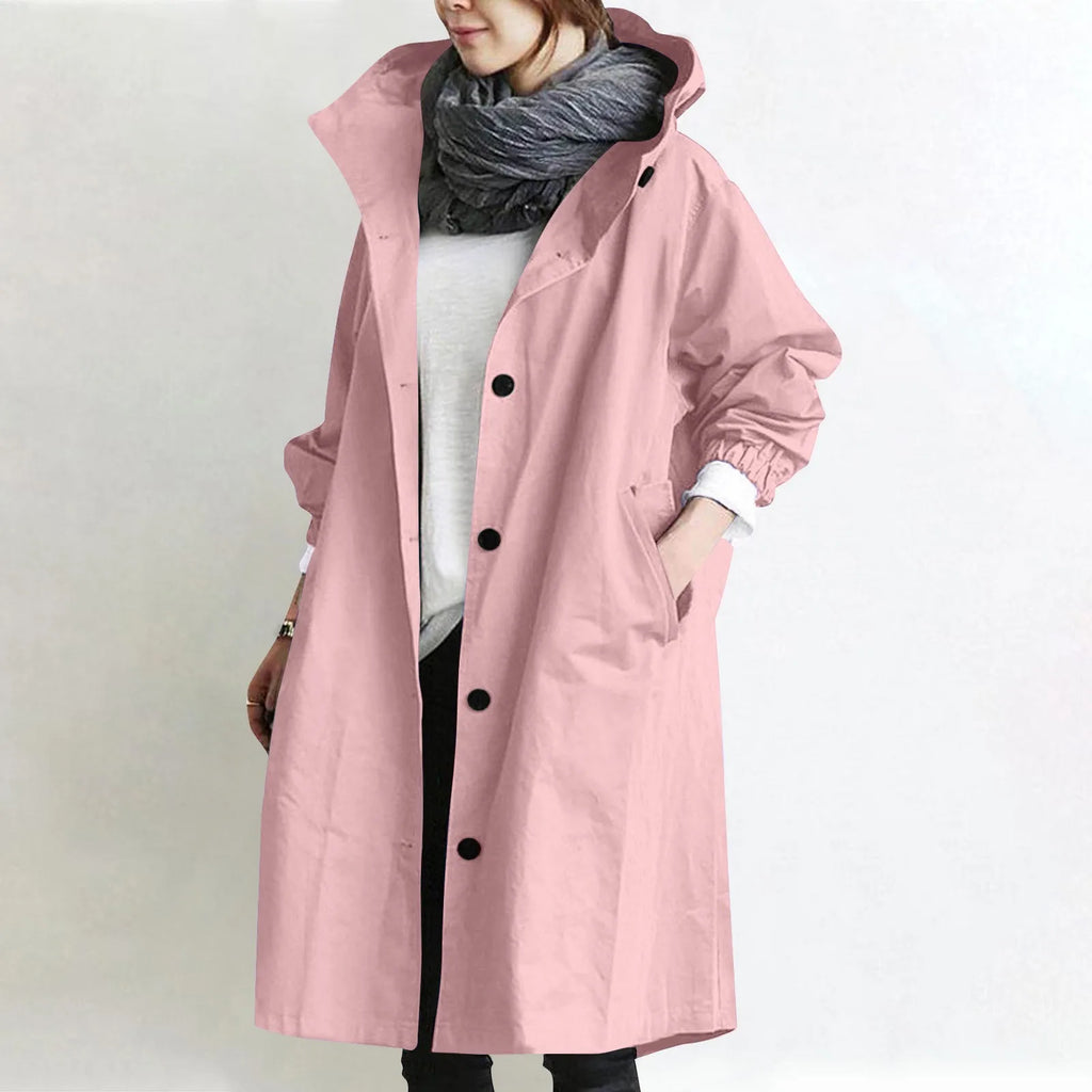 Gabardina Sienna — Larga con Capucha