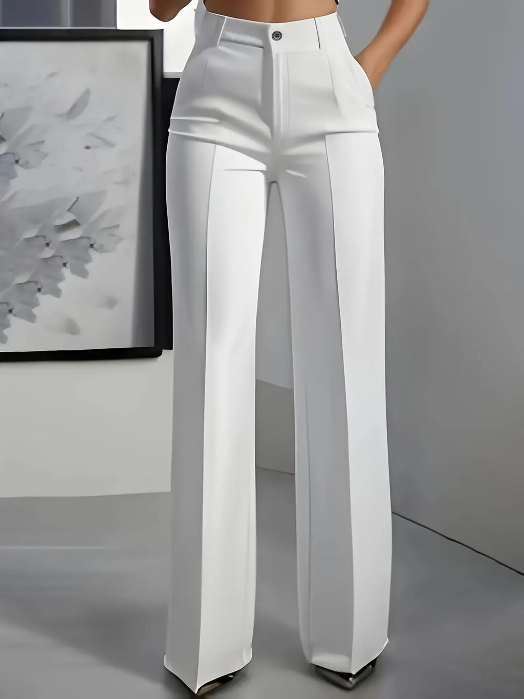 Pantalón Olivia — Recto de Talle Alto