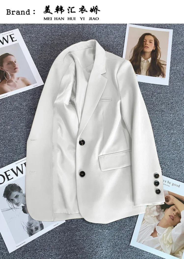 Blazer Colette — Un Botón de Corte Recto