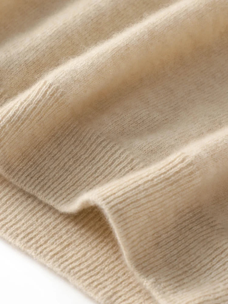 Chaleco Alba — Lana Merino de Cuello Alto