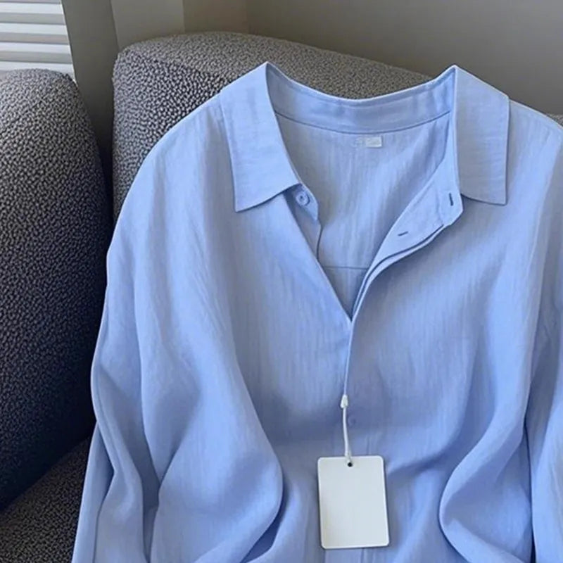 Camisa Amélie — Lino Ligero de Corte Francés