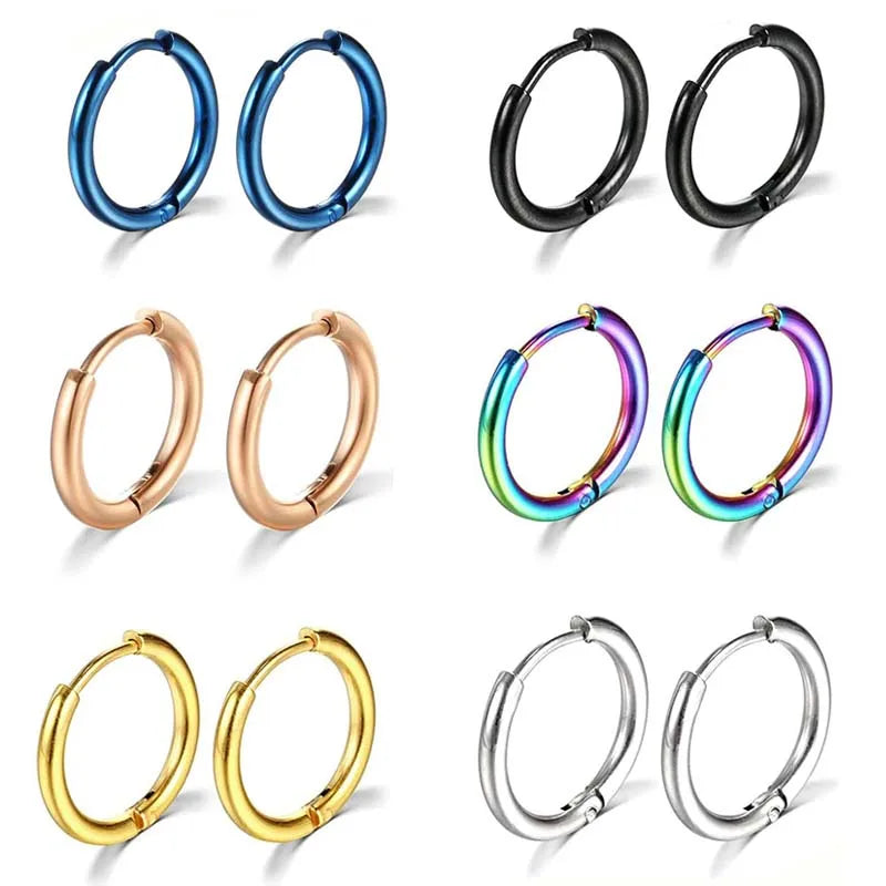 Pendientes Mila — Aros Finos de Acero