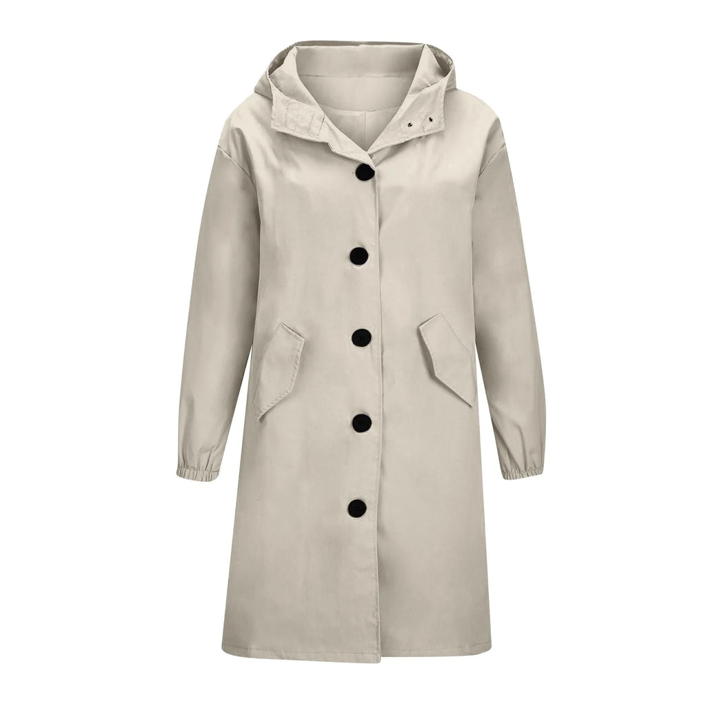 Gabardina Sienna — Larga con Capucha