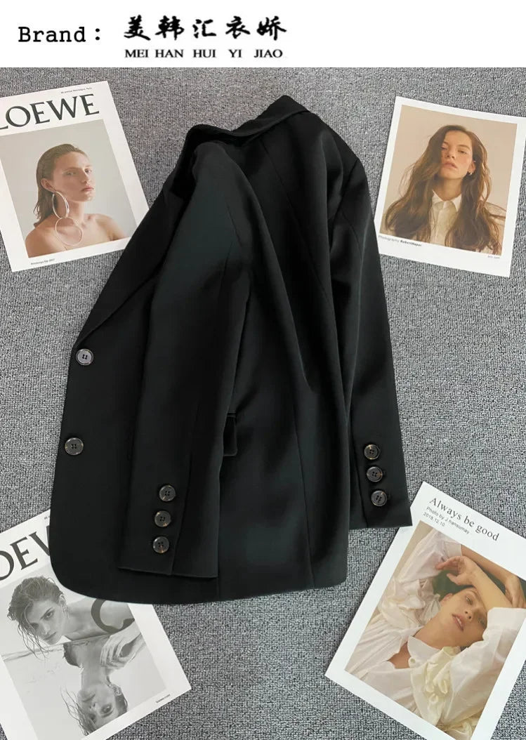 Blazer Colette — Un Botón de Corte Recto