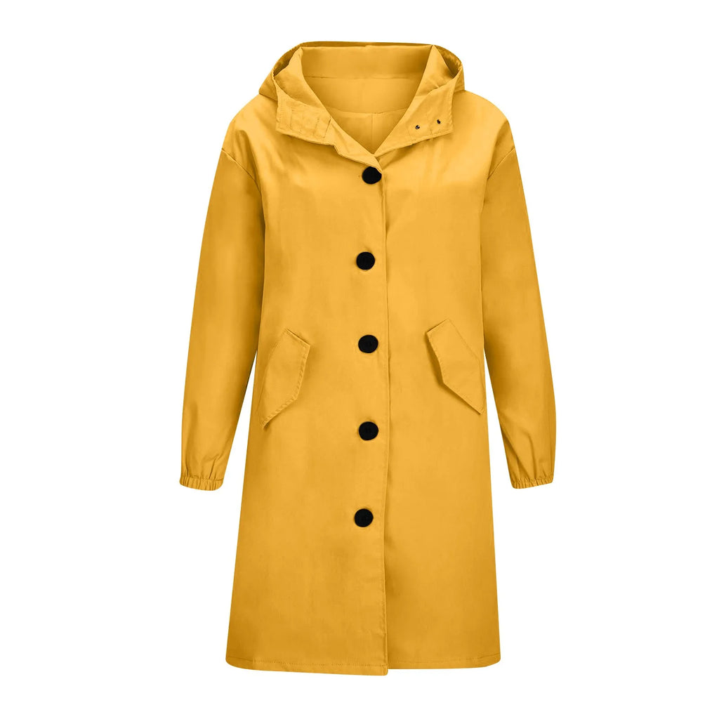 Gabardina Sienna — Larga con Capucha