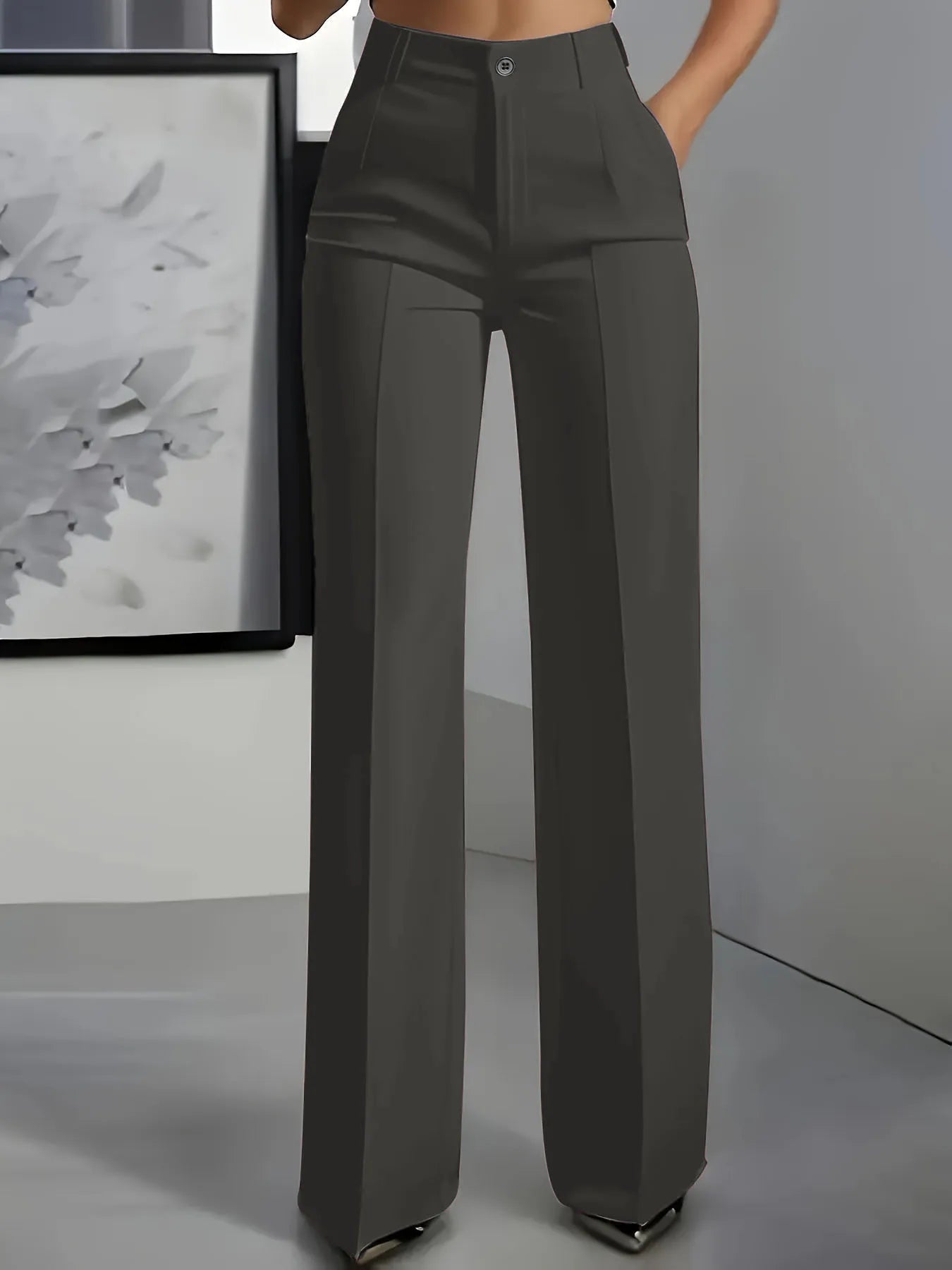 Pantalón Olivia — Recto de Talle Alto