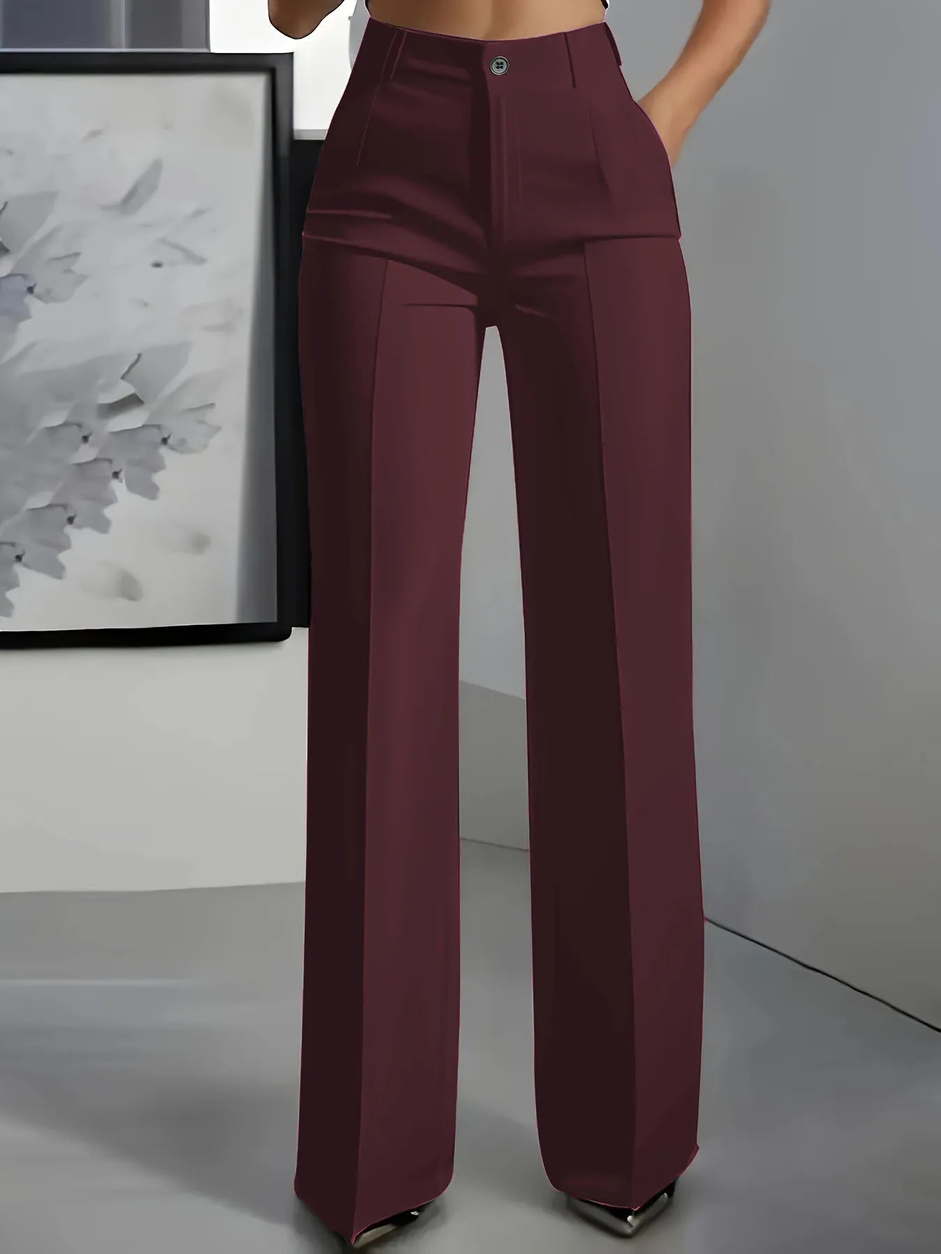 Pantalón Olivia — Recto de Talle Alto