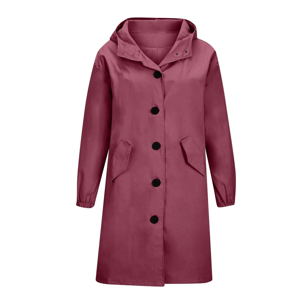 Gabardina Sienna — Larga con Capucha