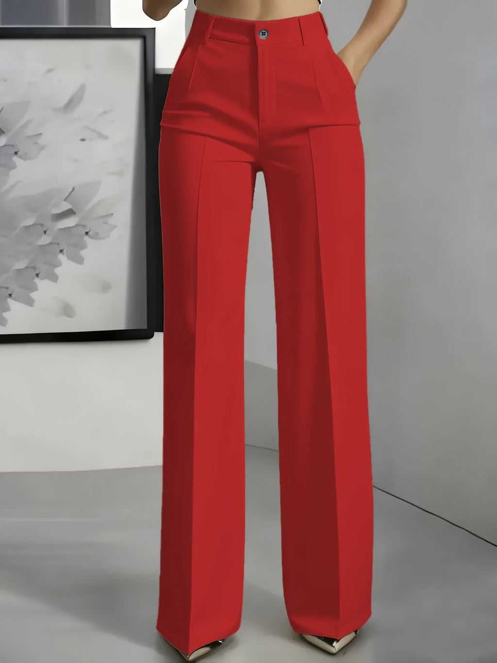 Pantalón Olivia — Recto de Talle Alto