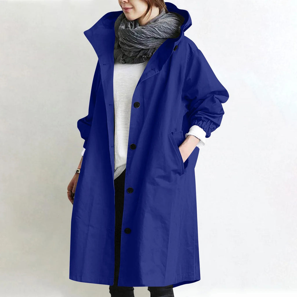 Gabardina Sienna — Larga con Capucha