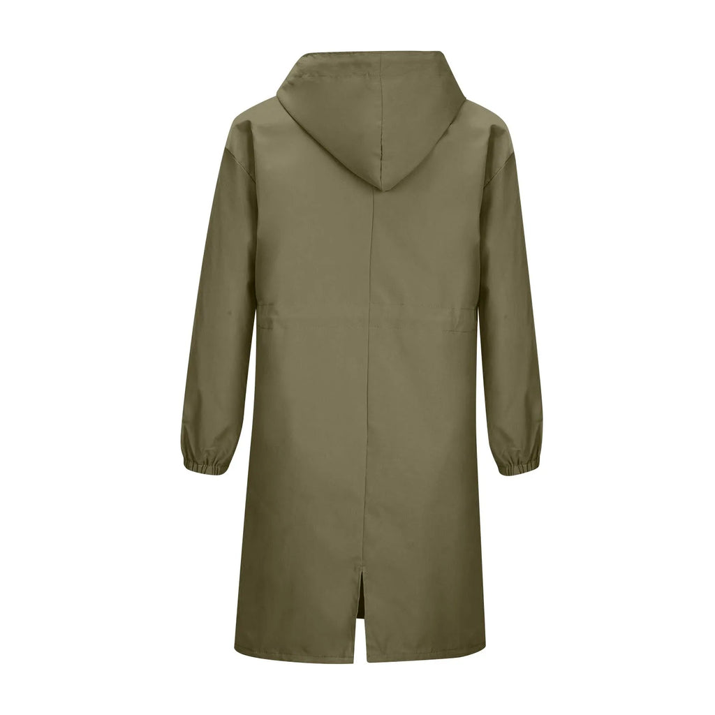 Gabardina Sienna — Larga con Capucha