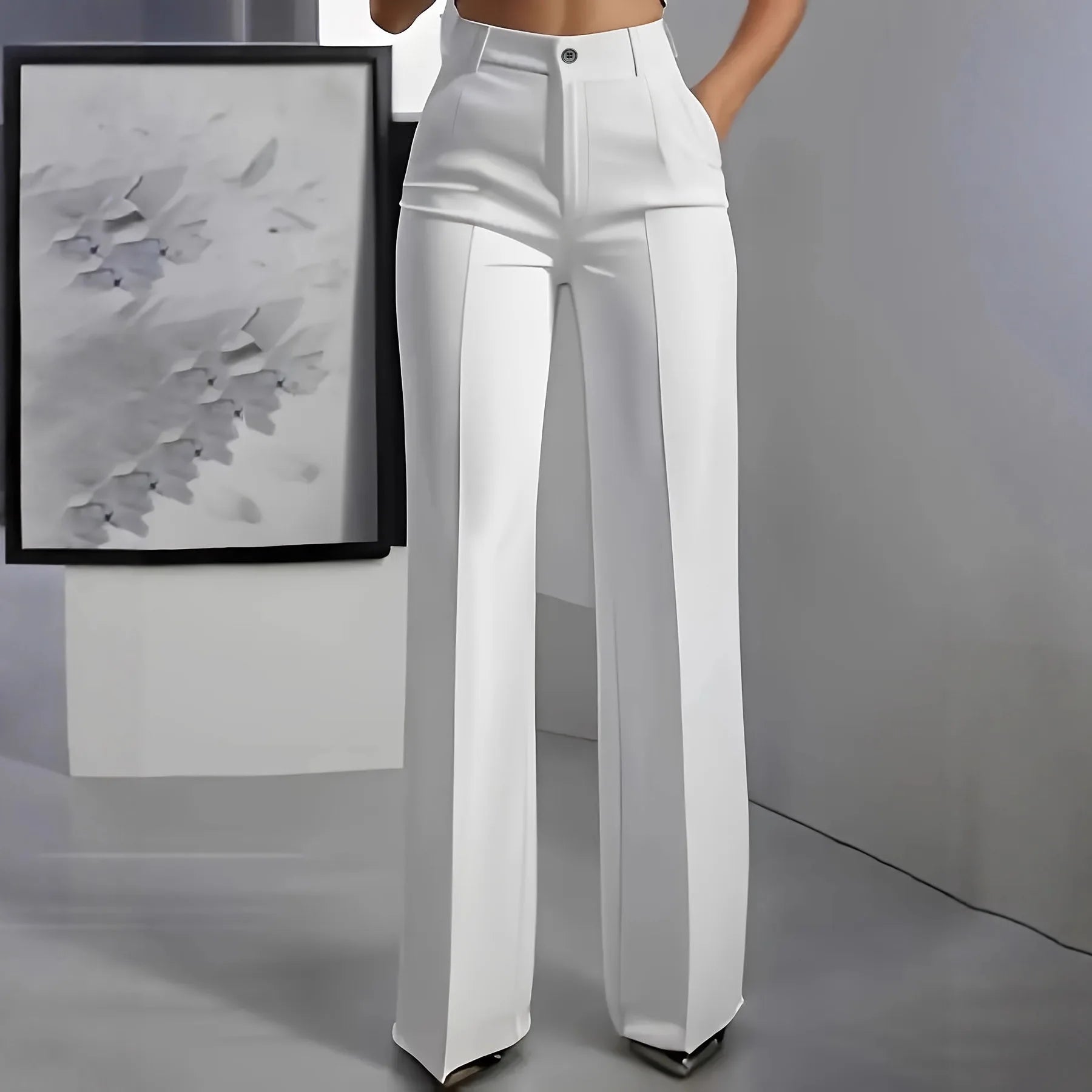 Pantalón Olivia — Recto de Talle Alto