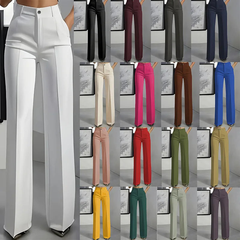 Pantalón Olivia — Recto de Talle Alto