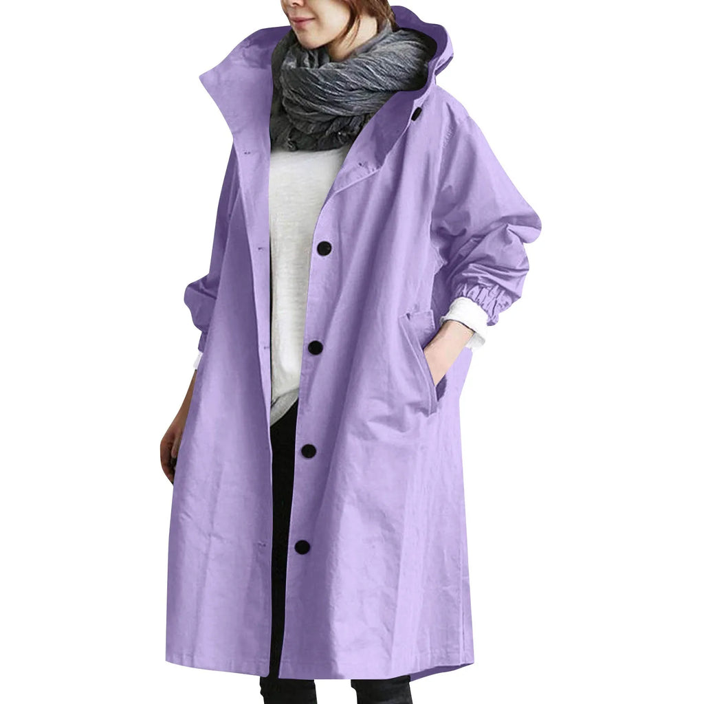 Gabardina Sienna — Larga con Capucha