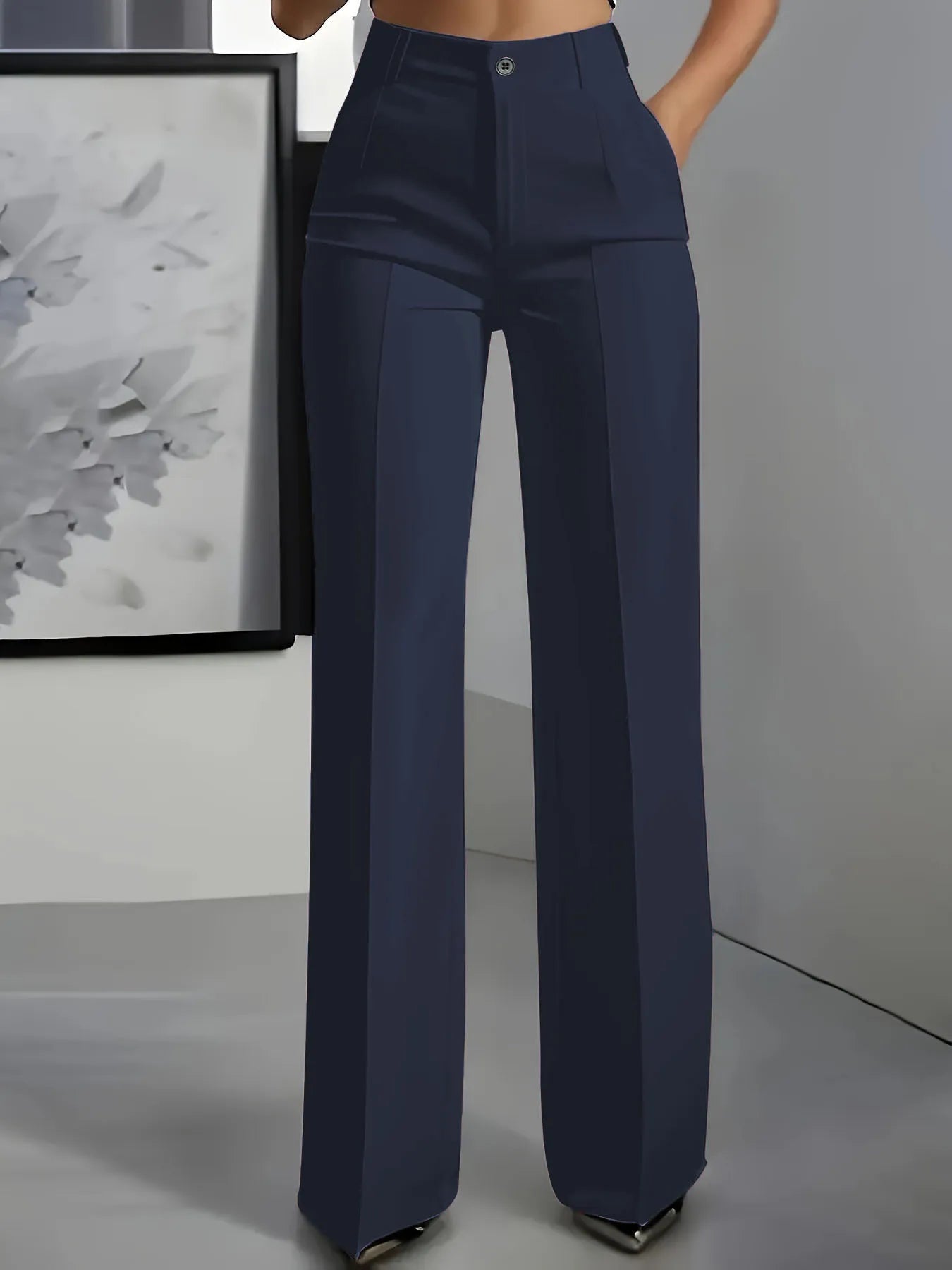 Pantalón Olivia — Recto de Talle Alto
