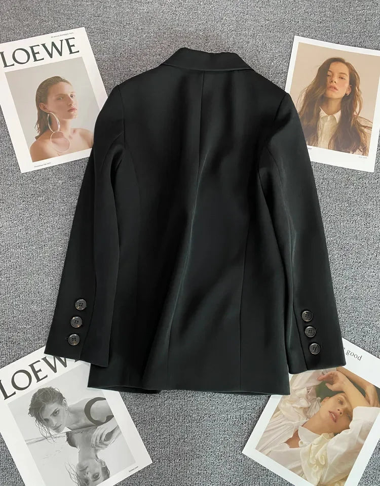 Blazer Colette — Un Botón de Corte Recto