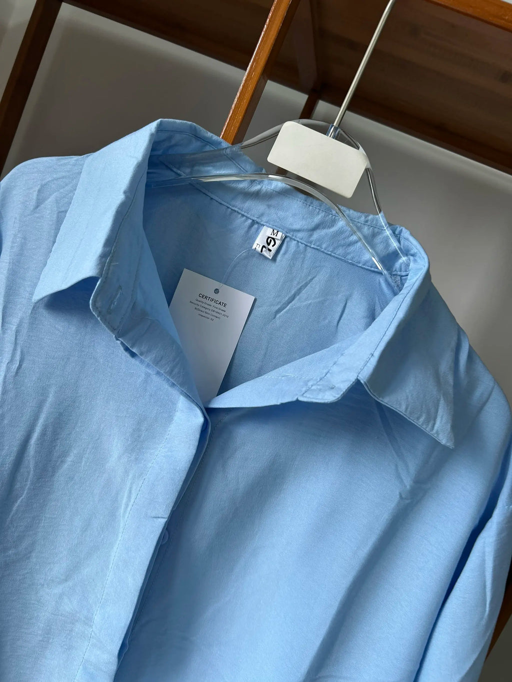 Camisa Amélie — Lino Ligero de Corte Francés