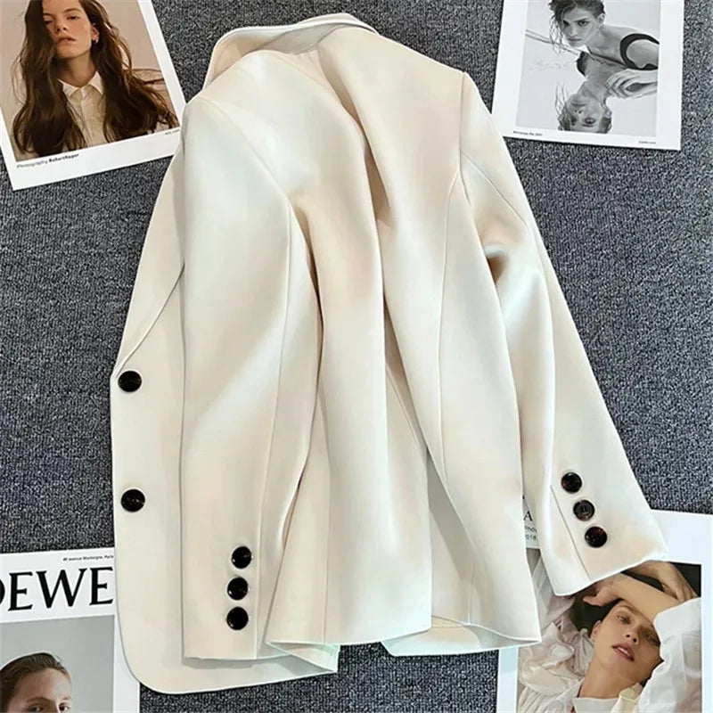 Blazer Colette — Un Botón de Corte Recto
