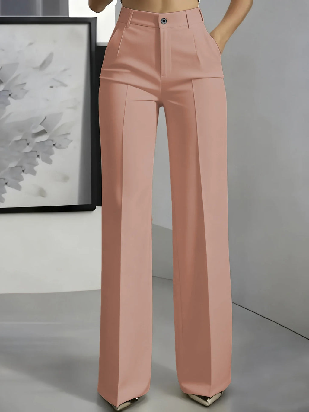 Pantalón Olivia — Recto de Talle Alto