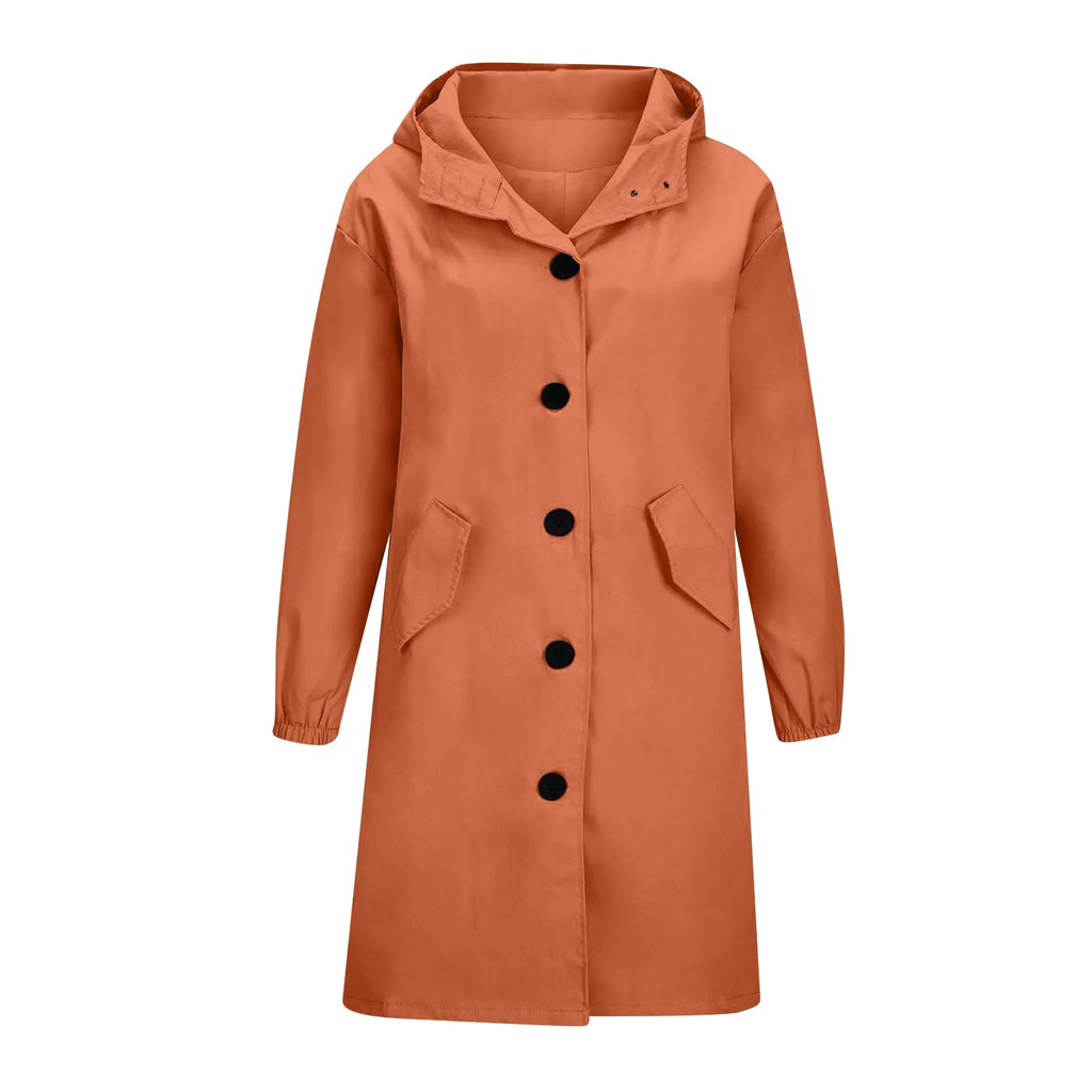 Gabardina Sienna — Larga con Capucha