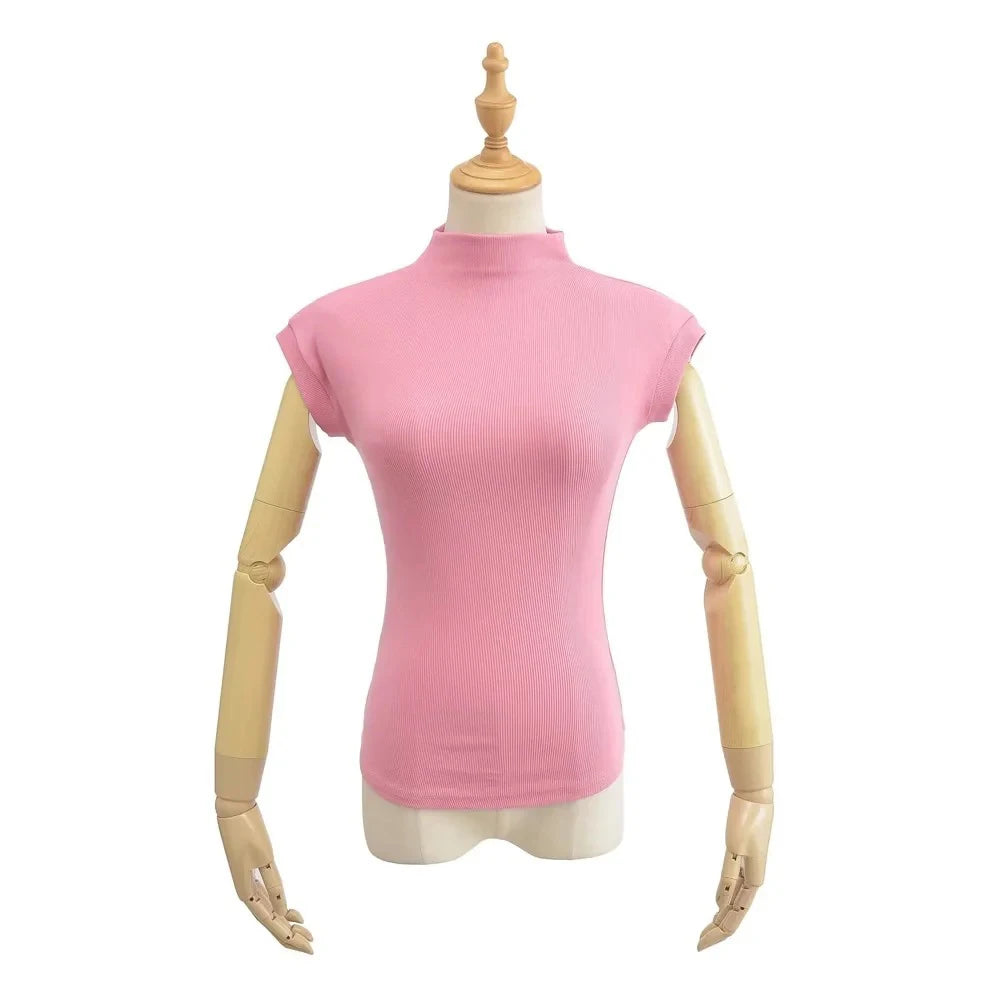 Top Elsa — Cuello Alto Sin Mangas