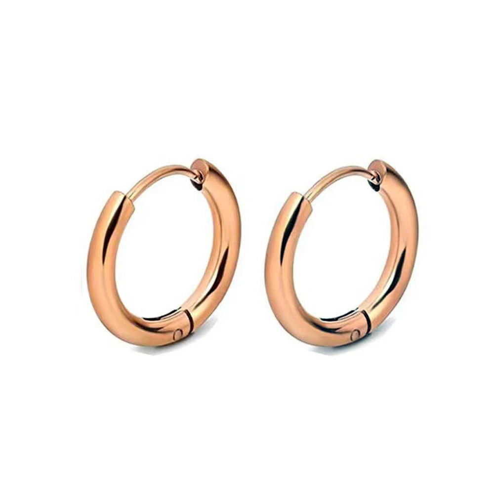 Pendientes Mila — Aros Finos de Acero