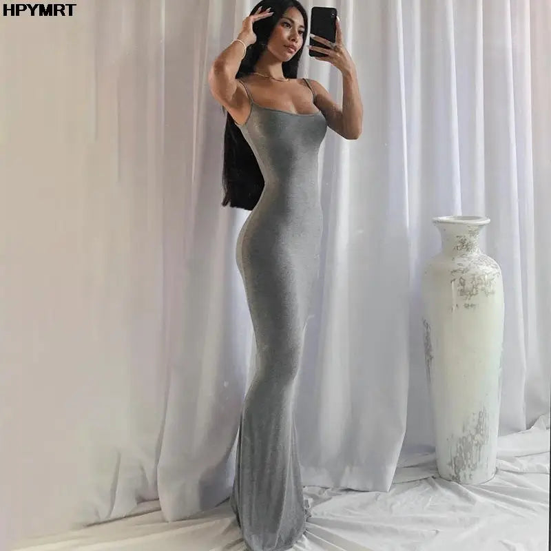 Vestido Aurora — Satén Slip con Espalda Descubierta