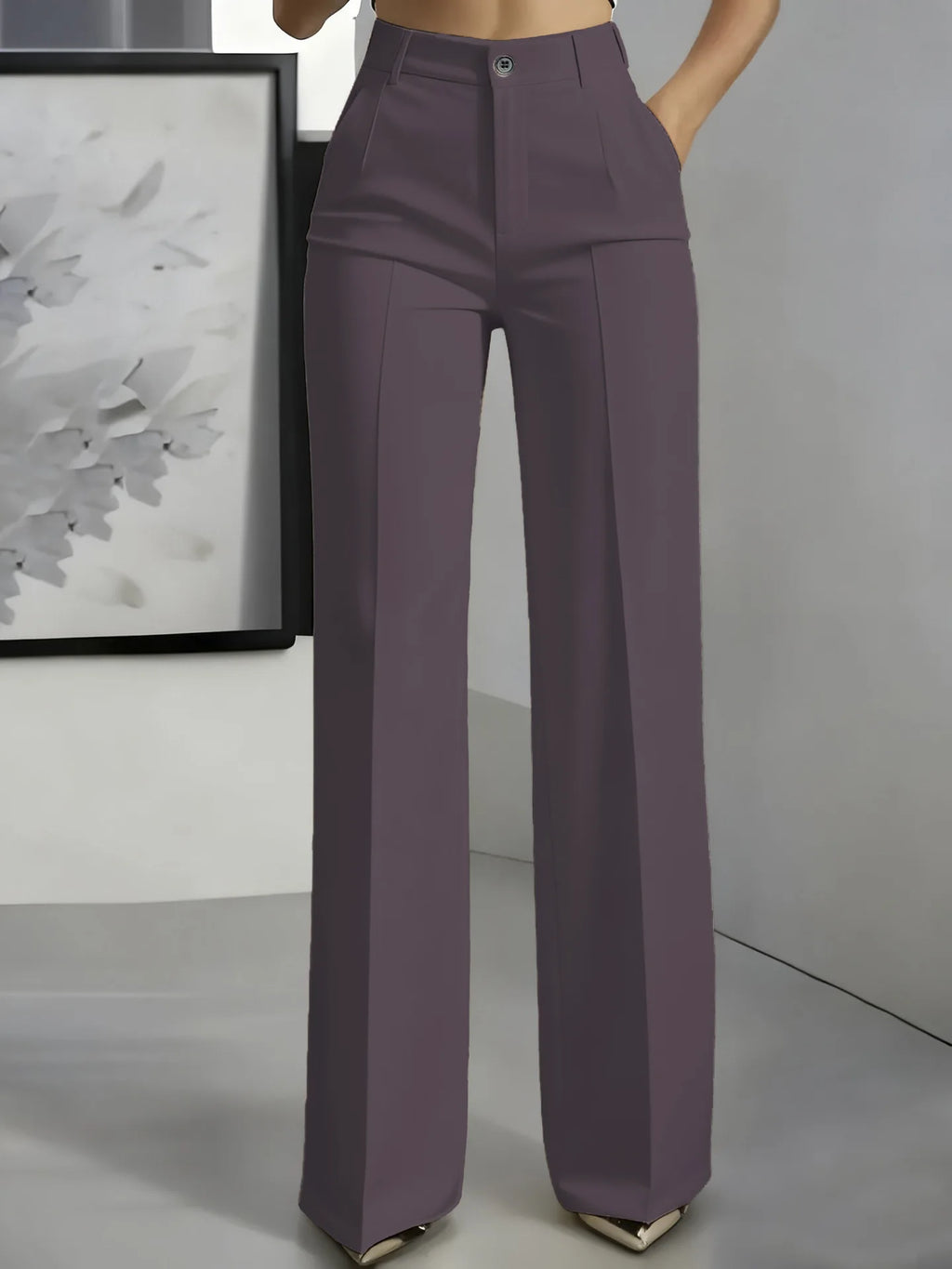 Pantalón Olivia — Recto de Talle Alto