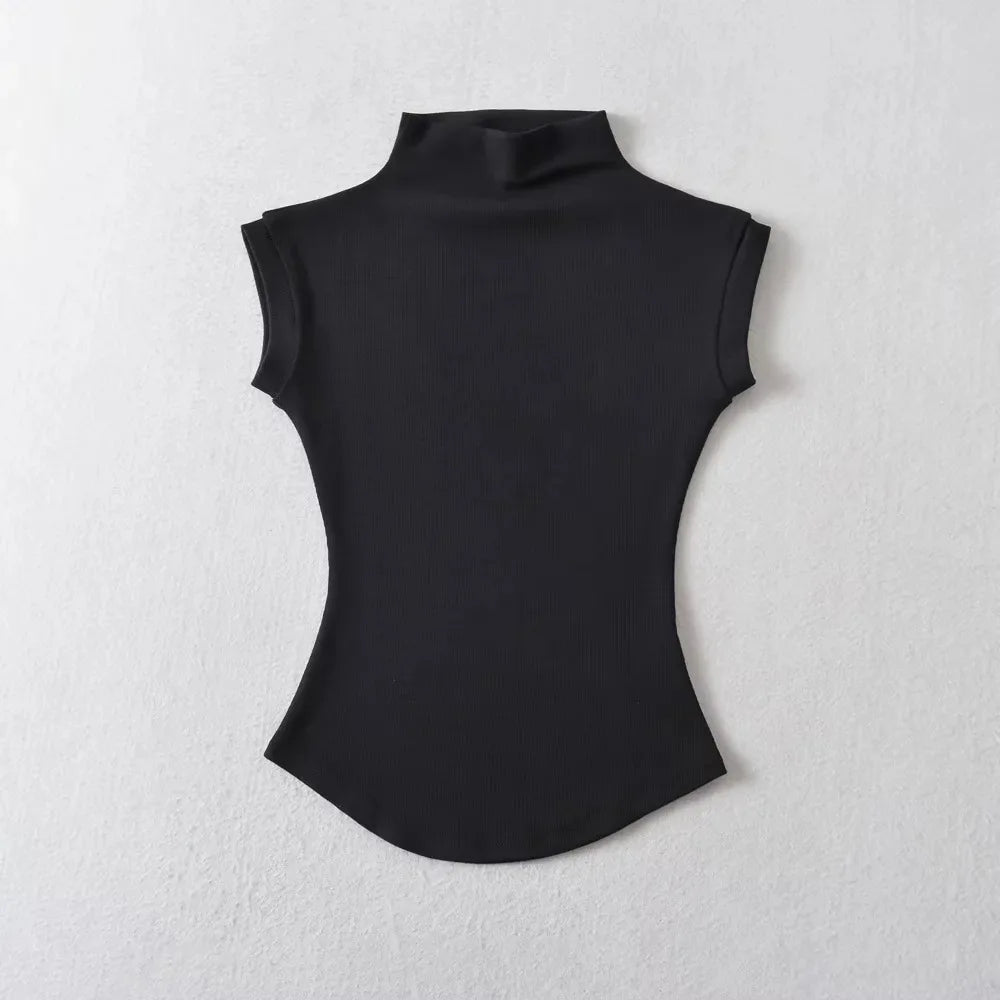 Top Elsa — Cuello Alto Sin Mangas