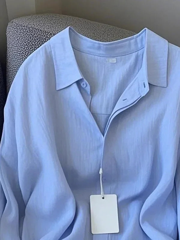 Camisa Amélie — Lino Ligero de Corte Francés