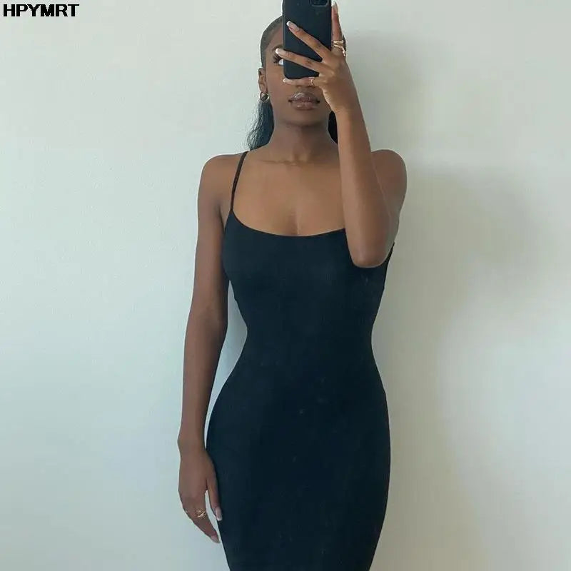 Vestido Aurora — Satén Slip con Espalda Descubierta