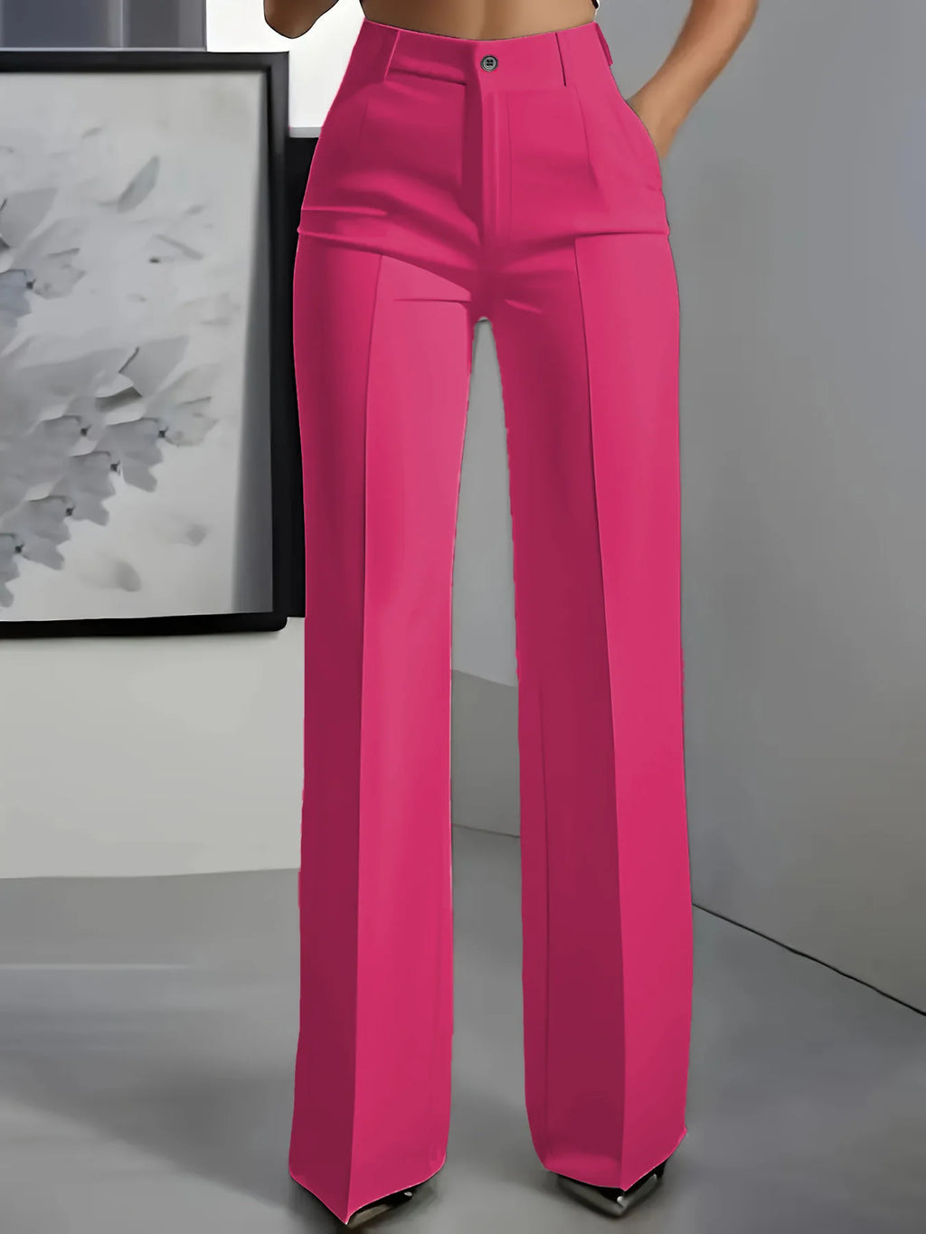 Pantalón Olivia — Recto de Talle Alto