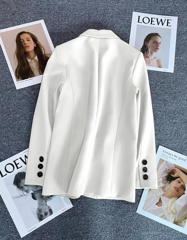 Blazer Colette — Un Botón de Corte Recto