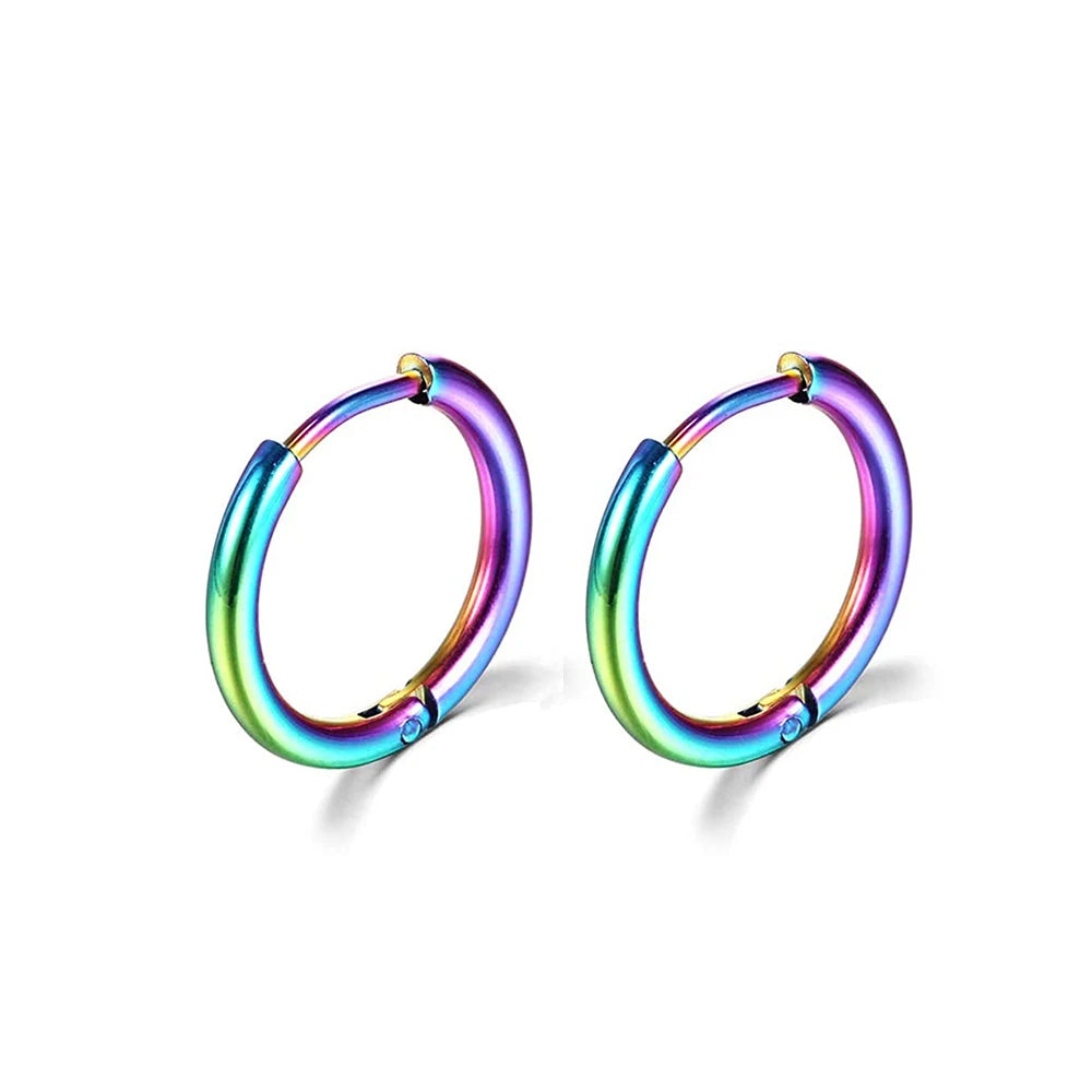 Pendientes Mila — Aros Finos de Acero