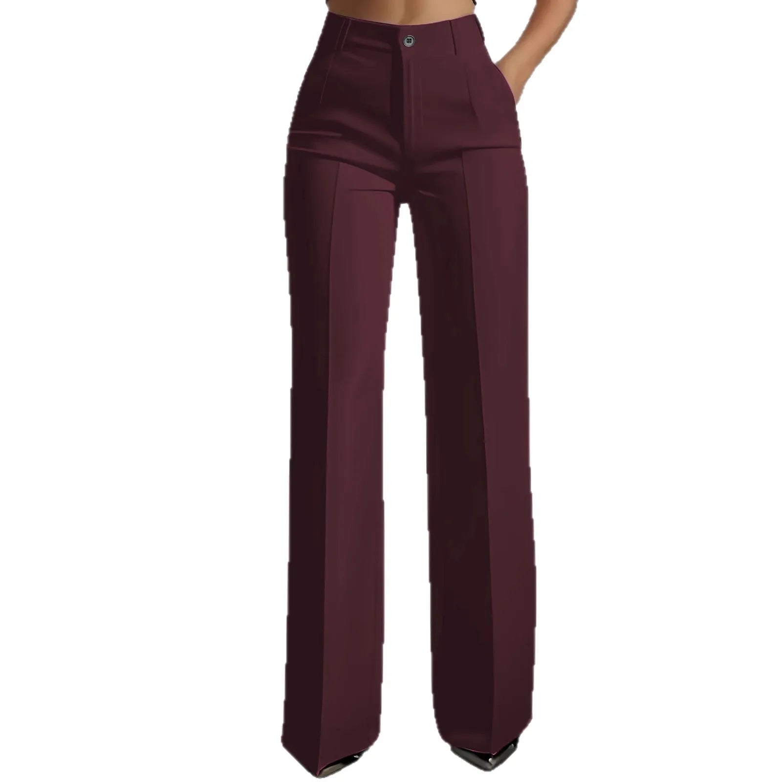 Pantalón Olivia — Recto de Talle Alto