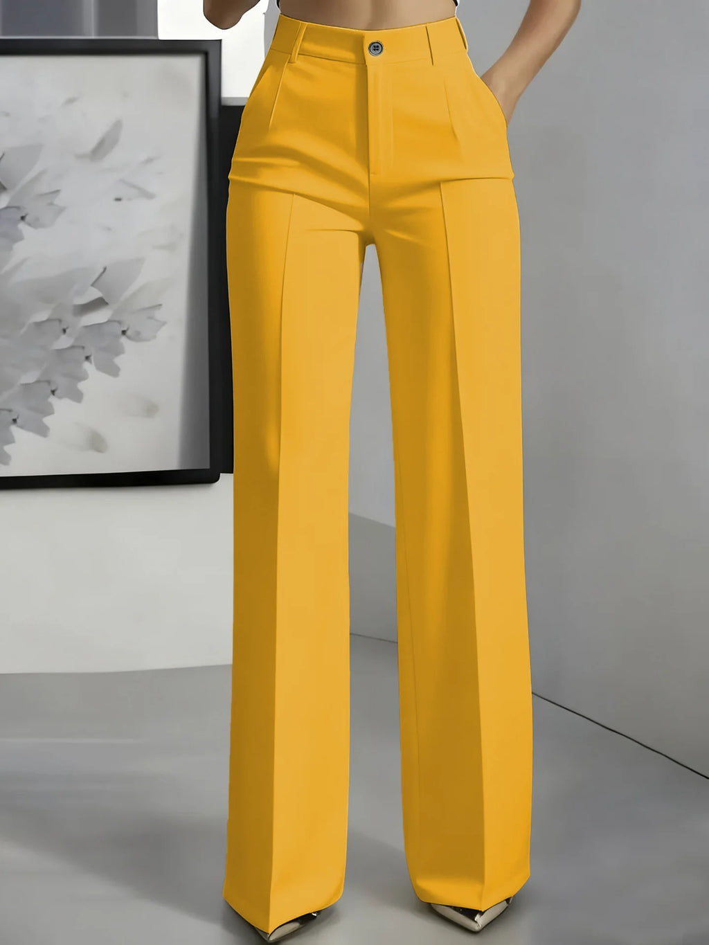Pantalón Olivia — Recto de Talle Alto