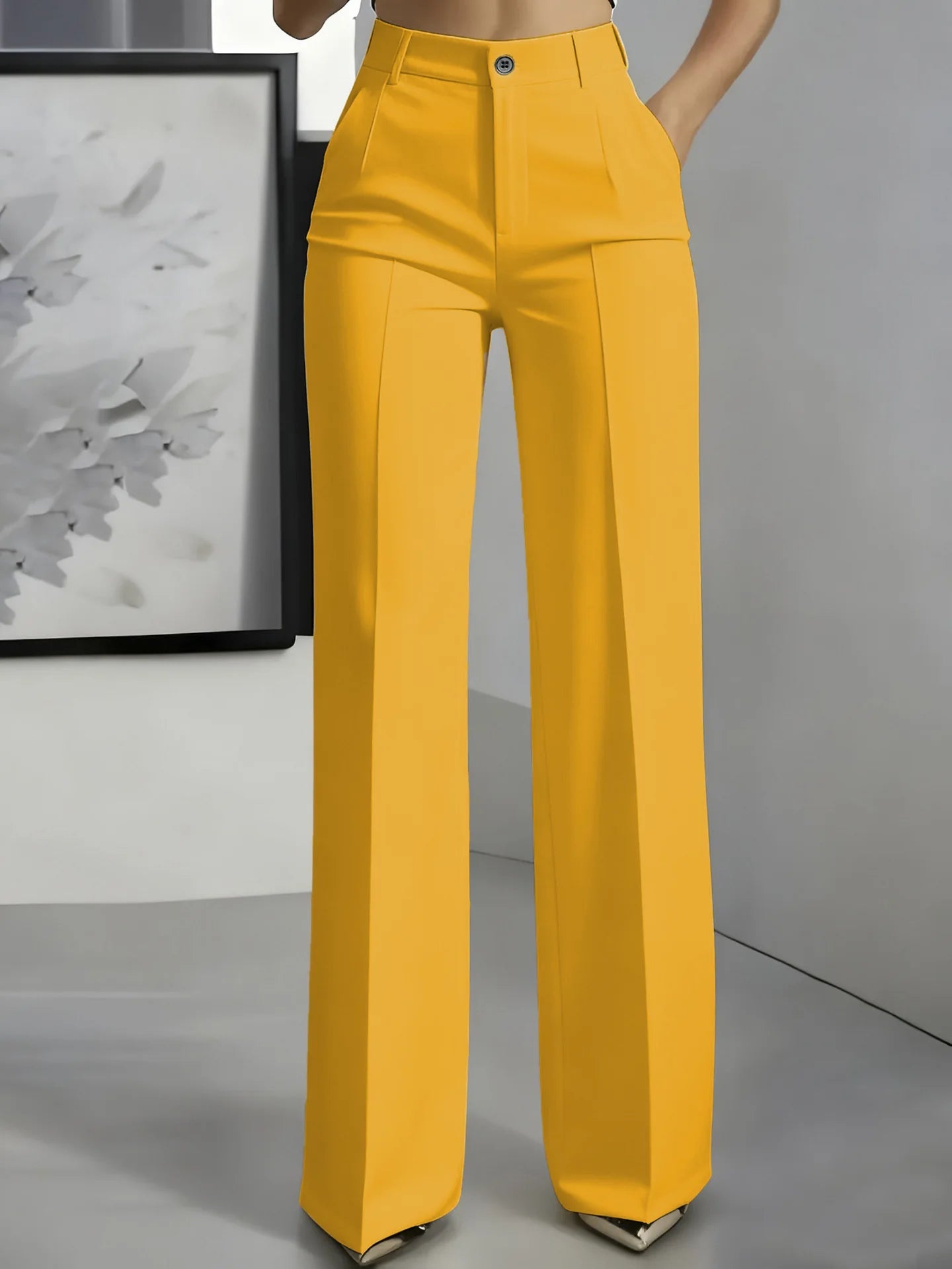 Pantalón Olivia — Recto de Talle Alto