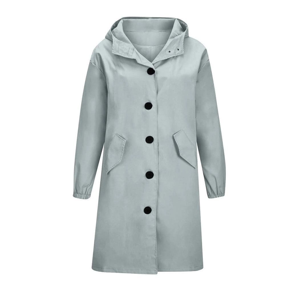 Gabardina Sienna — Larga con Capucha