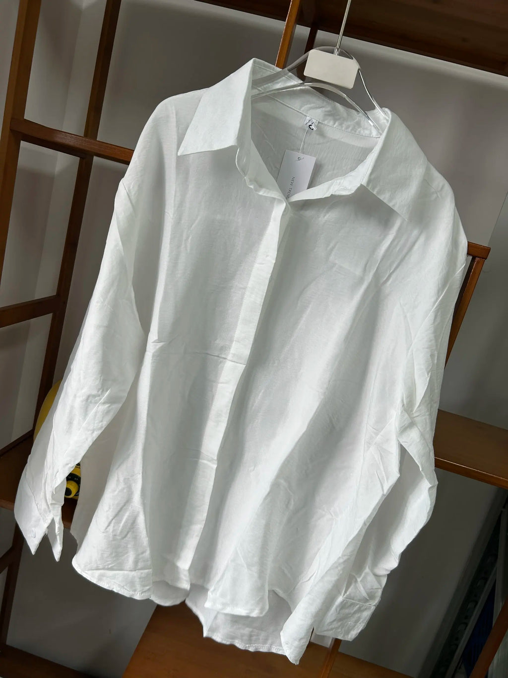 Camisa Amélie — Lino Ligero de Corte Francés