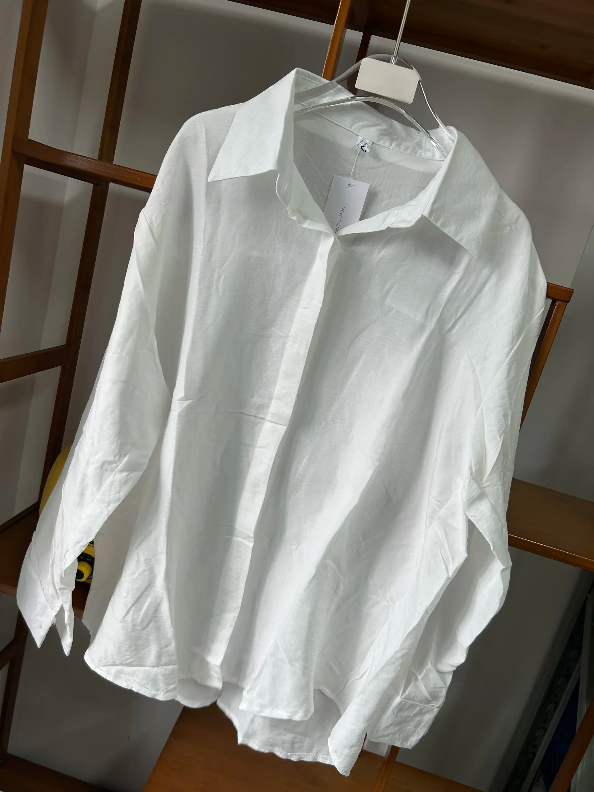 Camisa Amélie — Lino Ligero de Corte Francés