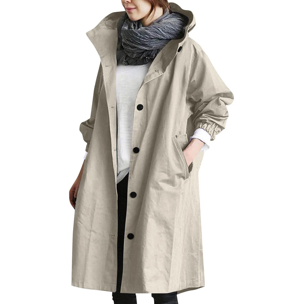 Gabardina Sienna — Larga con Capucha