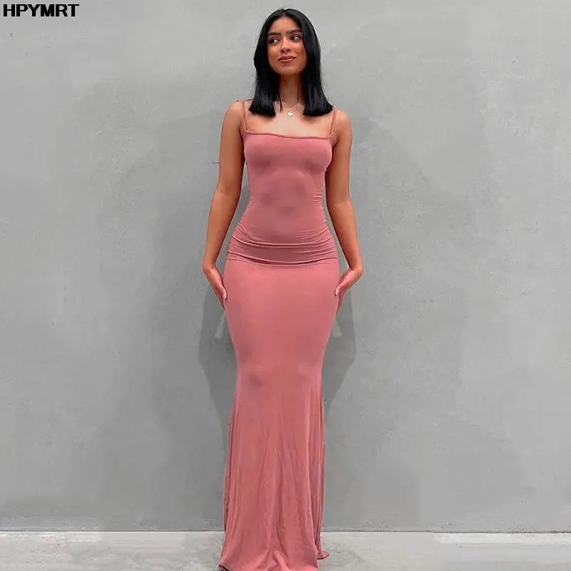 Vestido Aurora — Satén Slip con Espalda Descubierta
