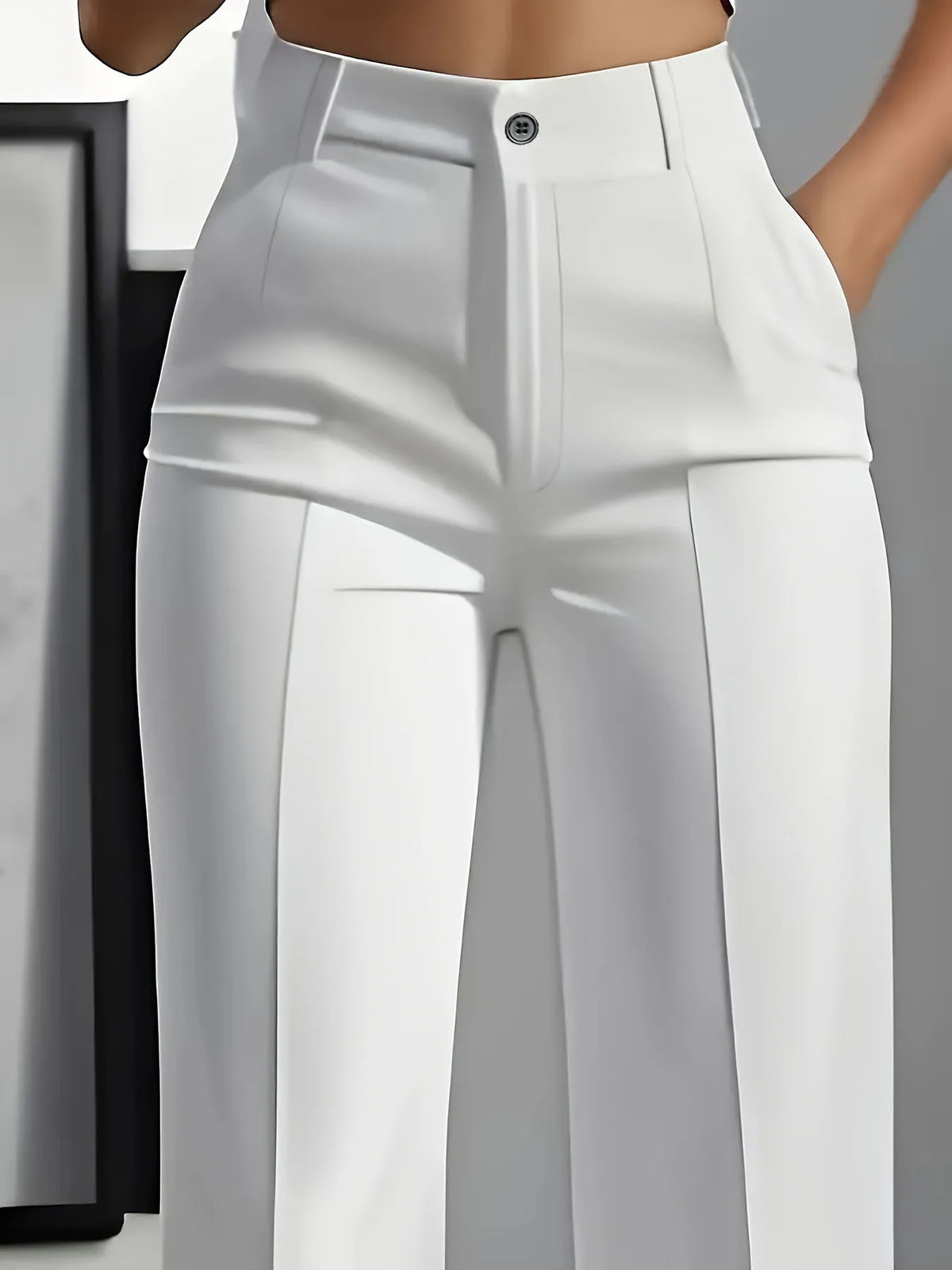 Pantalón Olivia — Recto de Talle Alto